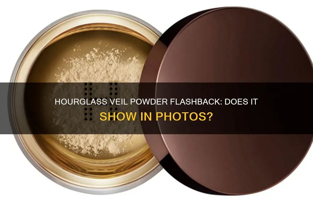 does hourglass veil powder have flashback