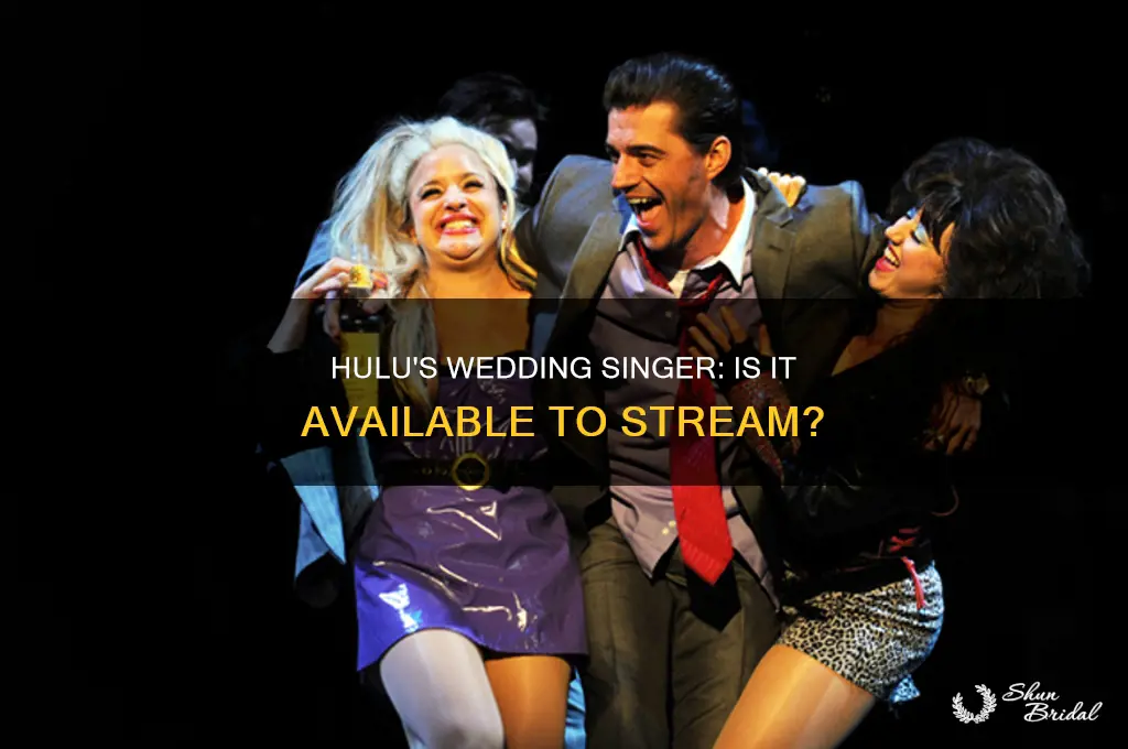 does hulu have the wedding singer