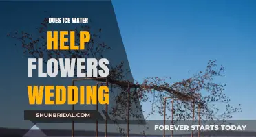 Ice Water: A Wedding Flower's Best Friend