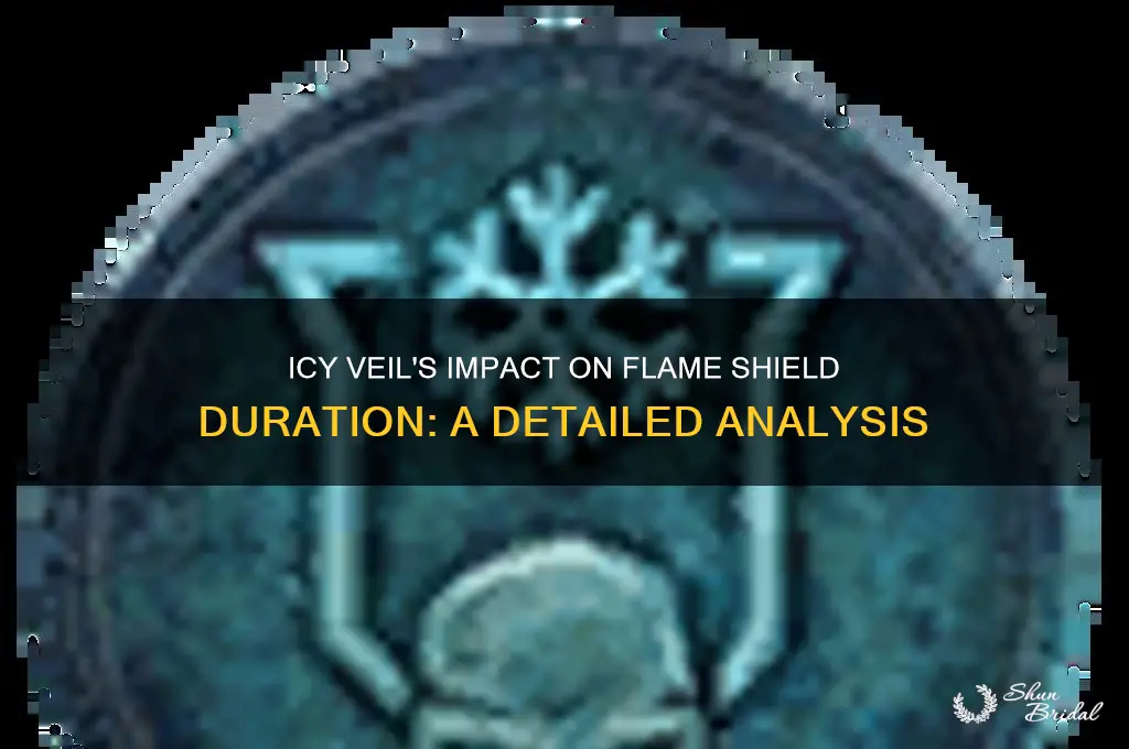 does icy veil increase flame shield duration