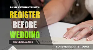 In-State Ministers: Wedding Registration Requirements