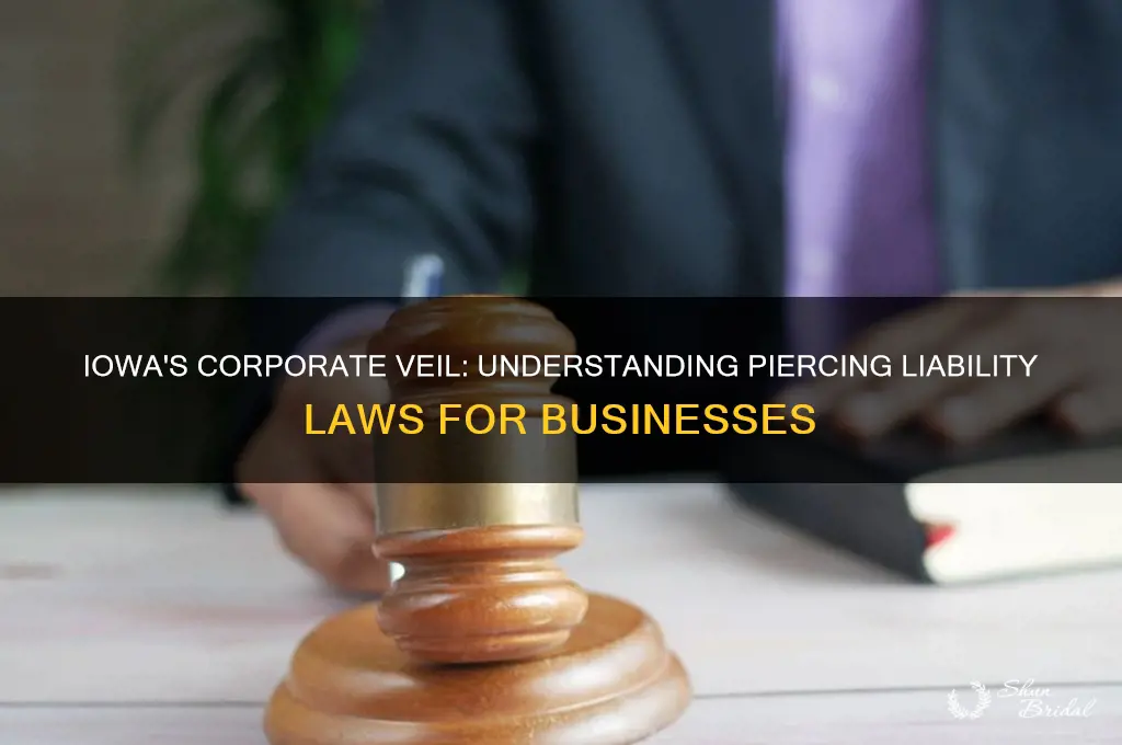 does iowa allow piercing the corporate veil