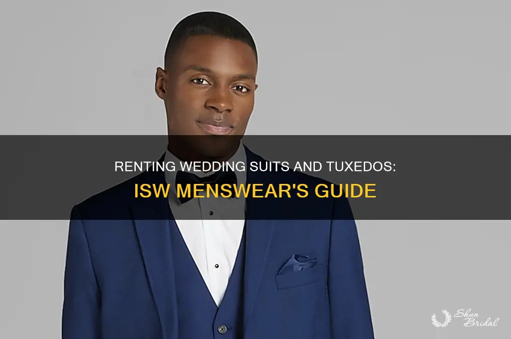 does isw menswear rent suits and tux for wedding
