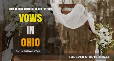 Renewing Vows in Ohio: Costs, Fees, and Budget-Friendly Options