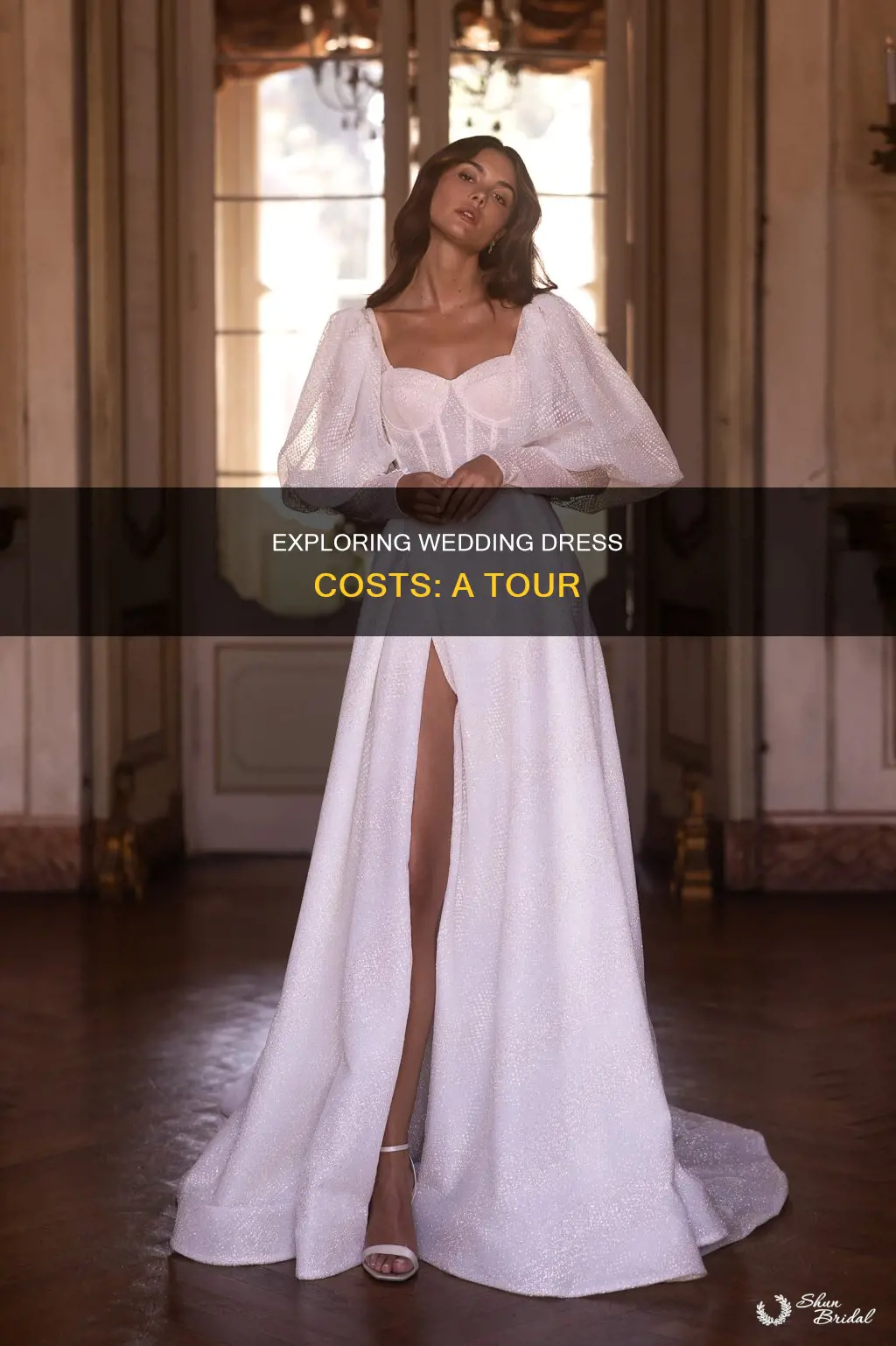 does it cost to wedding dress tour