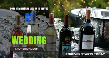 Liquor at Weddings: To Serve or Not to Serve?