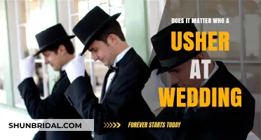 Who Ushers at Weddings? Does it Really Matter?
