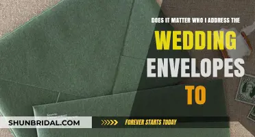 Addressing Wedding Envelopes: Who Matters Most?