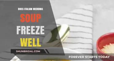 Freezing Italian Wedding Soup: Does It Work?