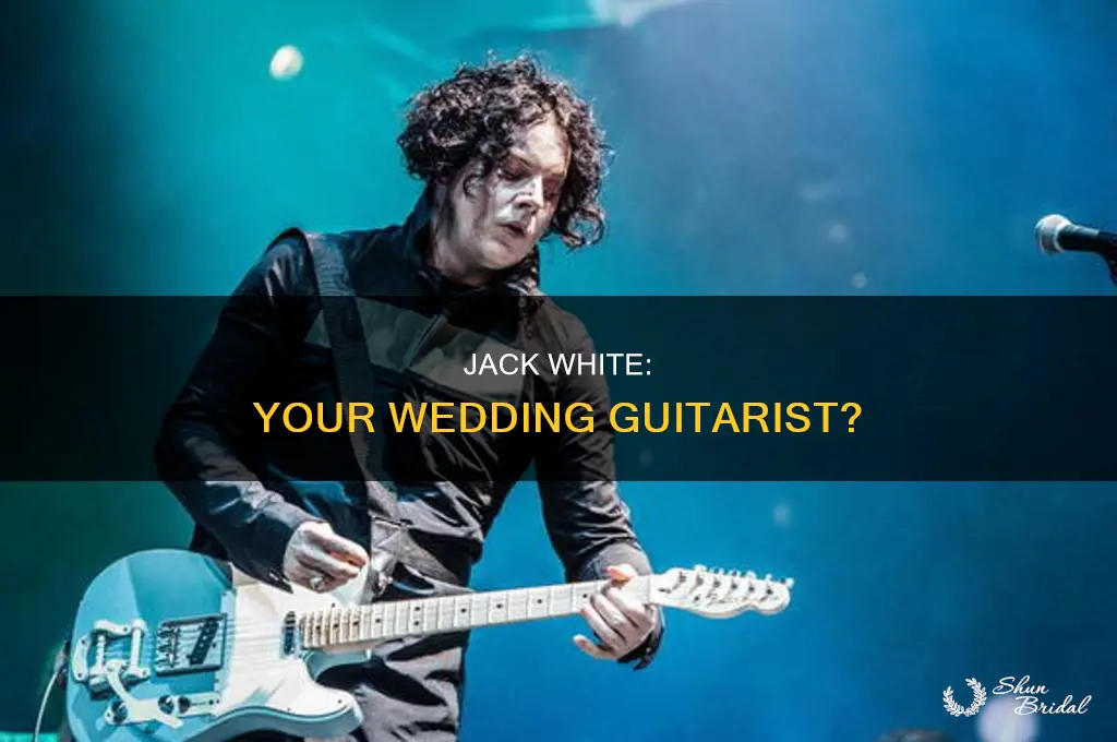 does jack white do weddings