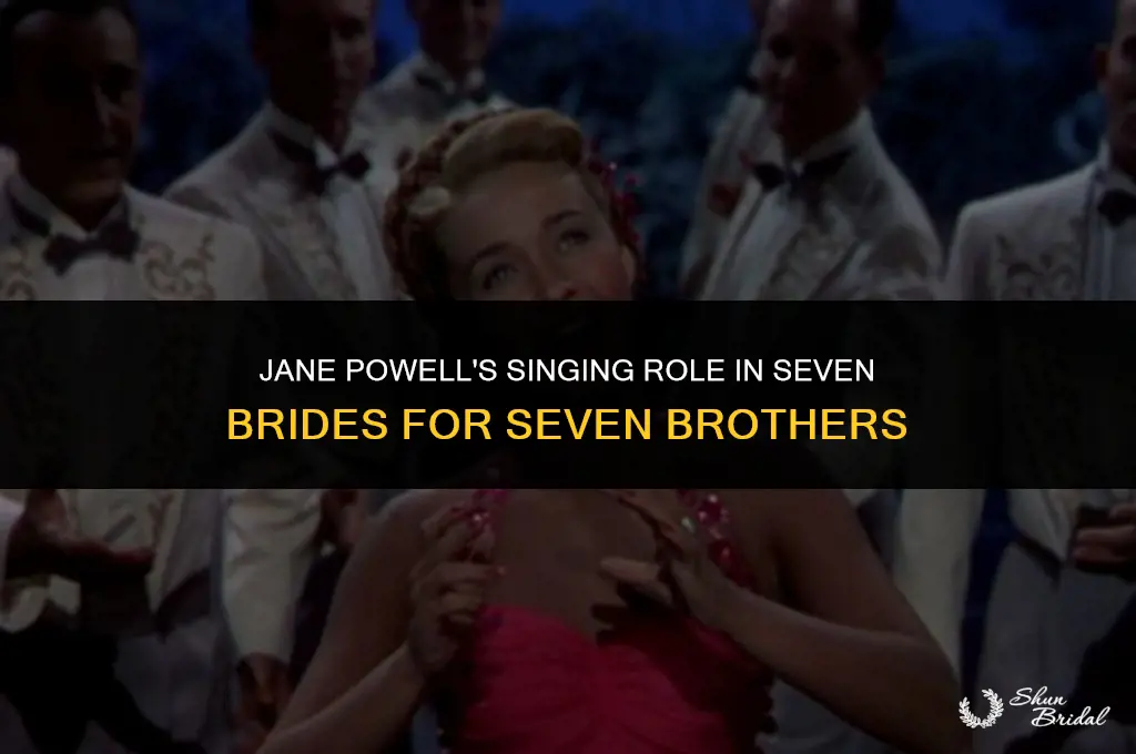 does jane powell sing in seven brides