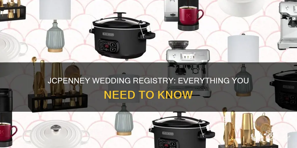 does jcpenney do wedding registry