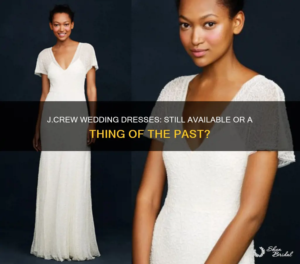 does jcrew do wedding dresses anymore