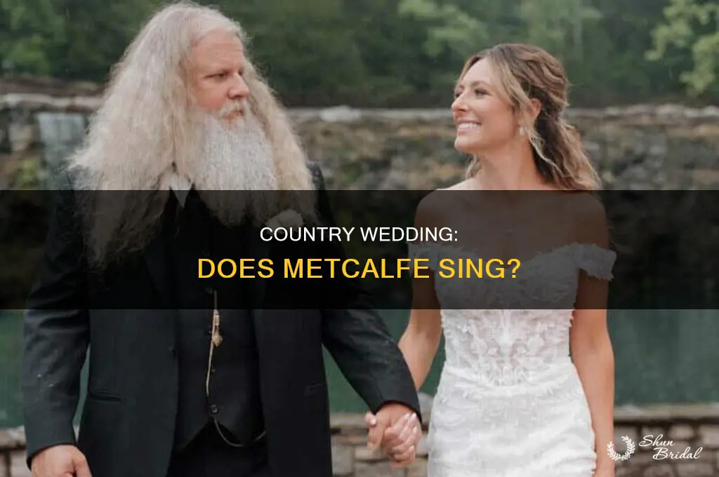 does jesse metcalfe sing in a country wedding