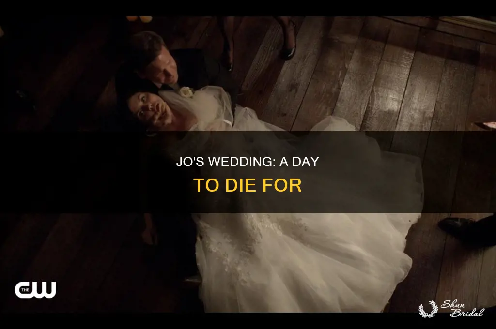does jo die at her wedding