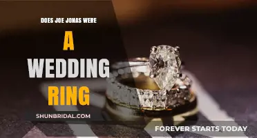 Joe Jonas' Wedding Ring: A Symbol of Commitment