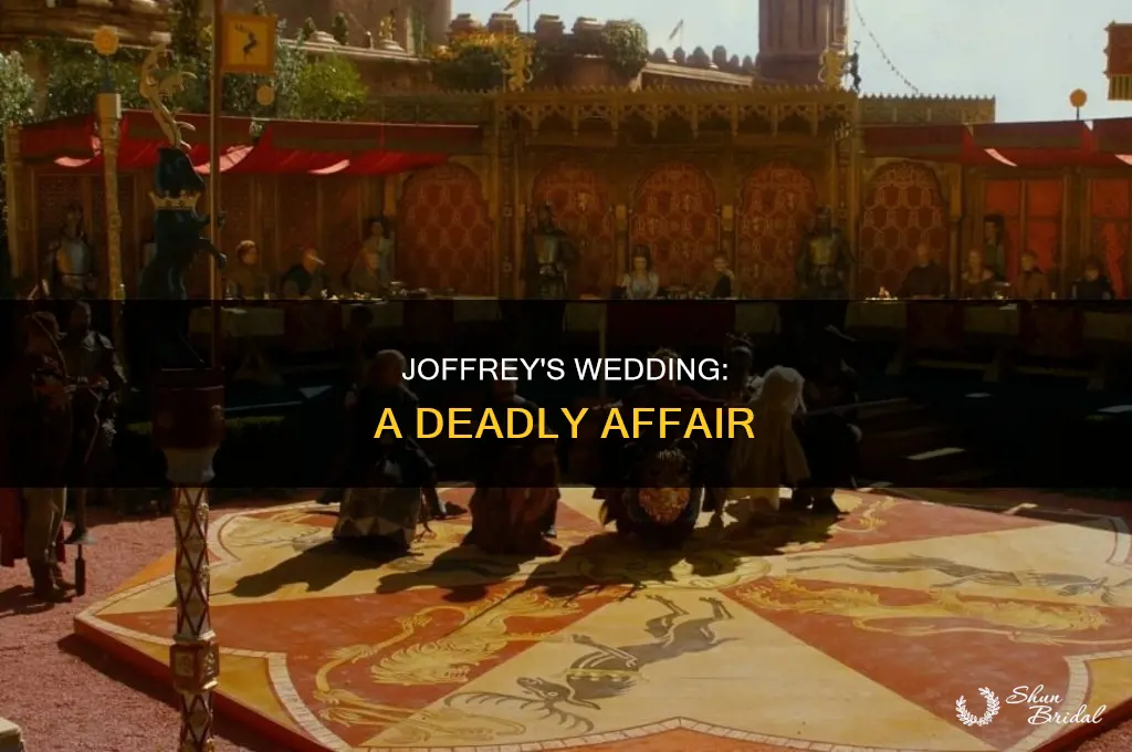 does joffrey die at his wedding