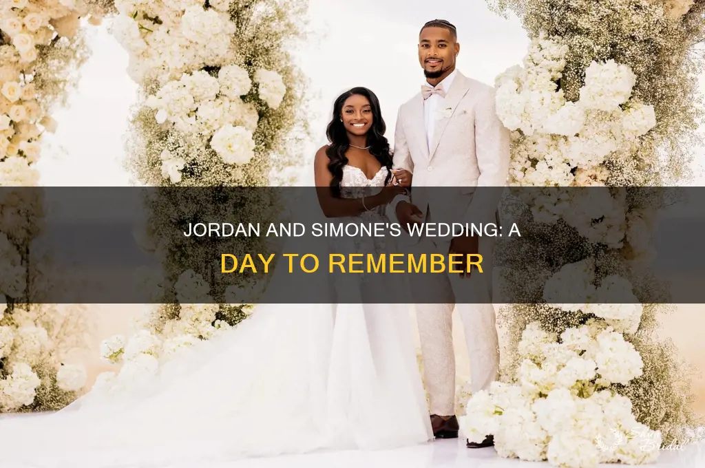does jordan and simone have a wedding