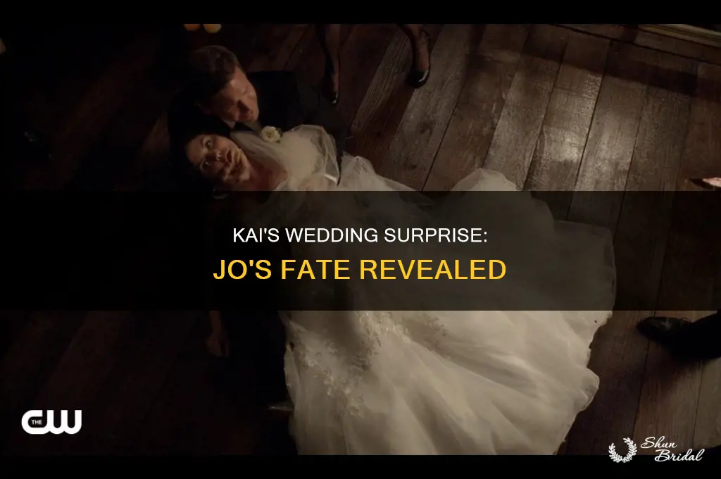 does kai kill jo at the wedding