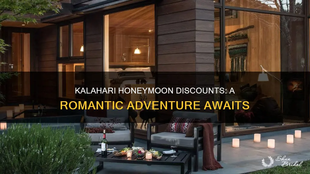 does kalahari do honeymoon discounta