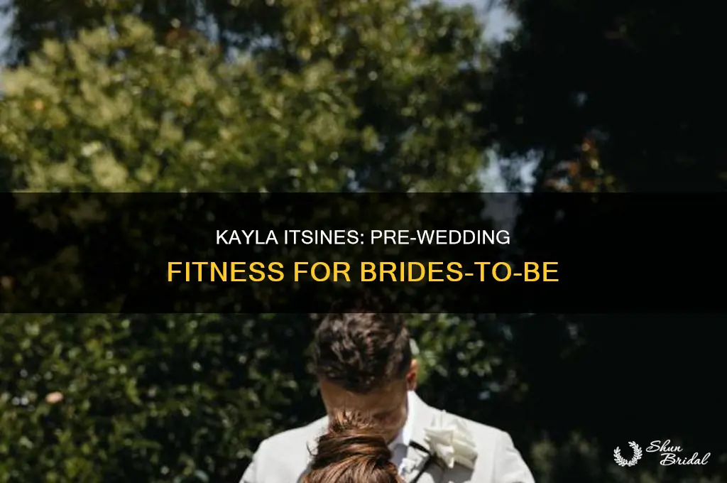 does kayla itsines work wedding