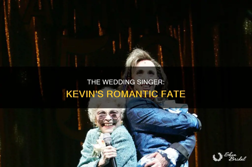 does kevin end up with the wedding singer