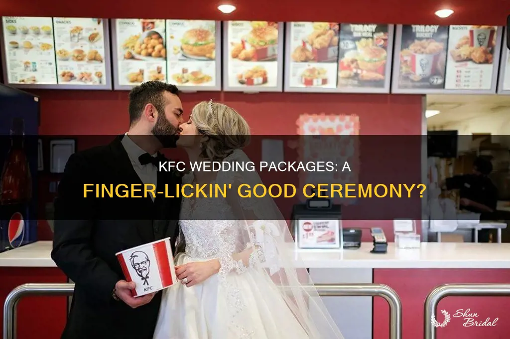 does kfc have a wedding package