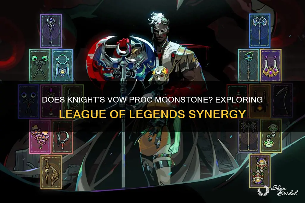 does knights vow proc moonstone