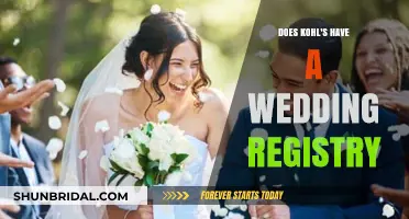 Kohl's Wedding Registry: A Comprehensive Guide