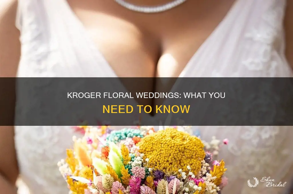 does kroger floral do weddings