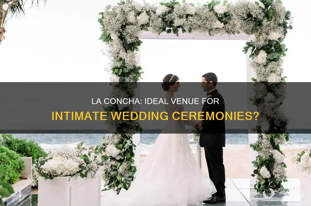 does la concha could just do wedding ceremony