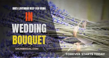 Lavender Wedding Bouquets: How Long Do They Last?