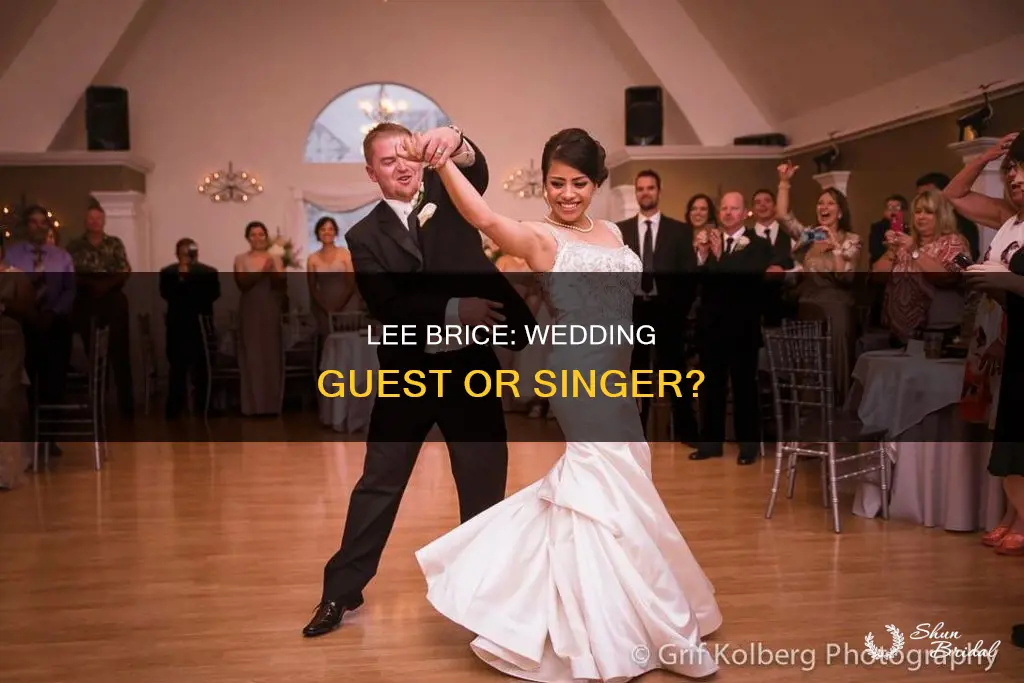 does lee brice respond to wedding invites