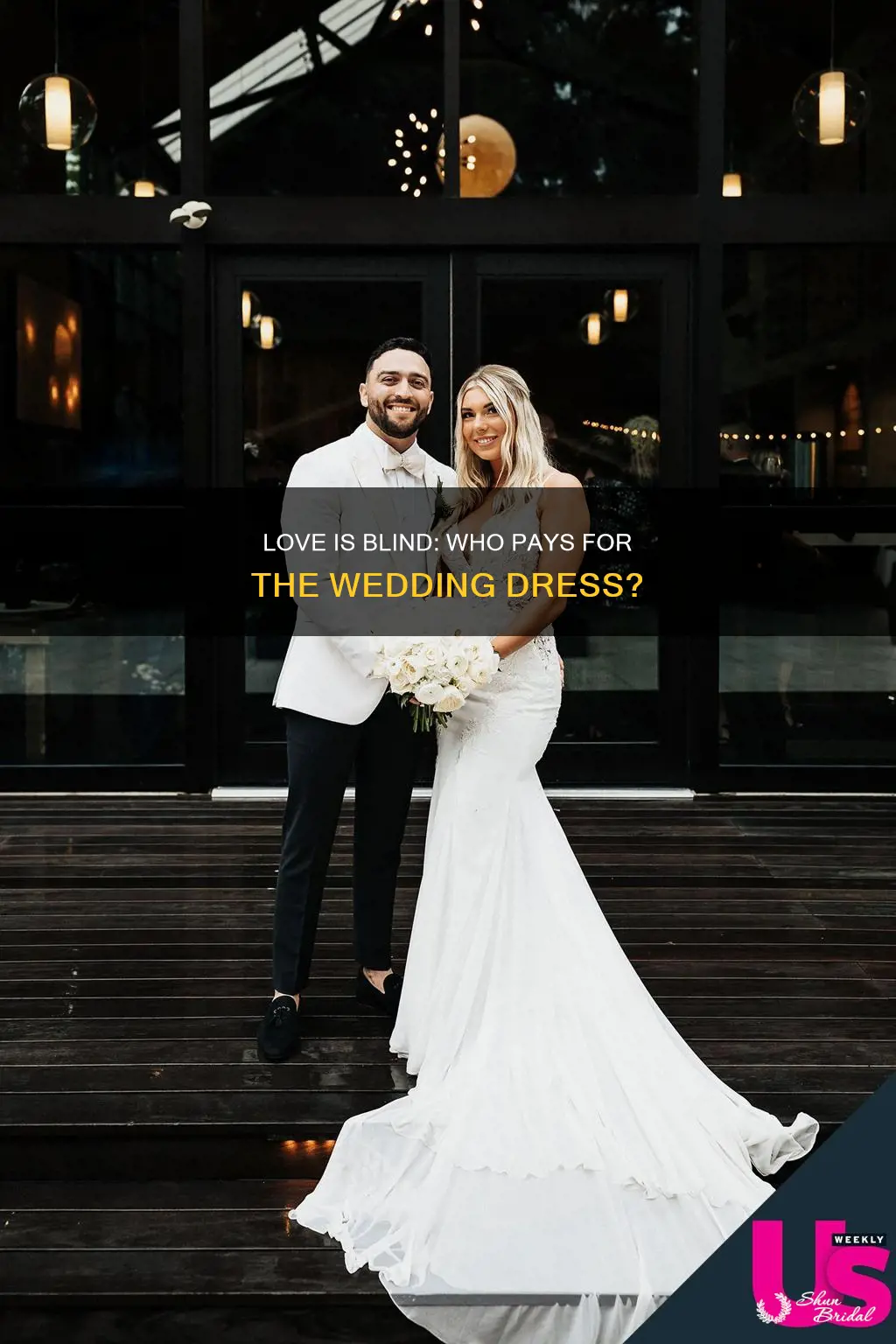 does love is blind pay for the wedding dress