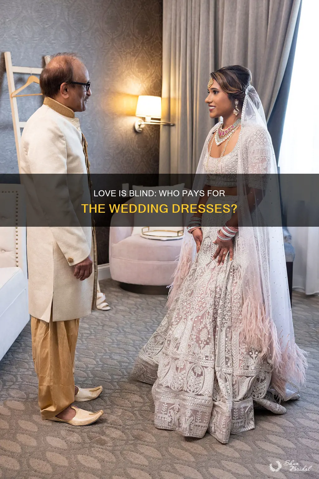 does love is blind pay for the wedding dresses