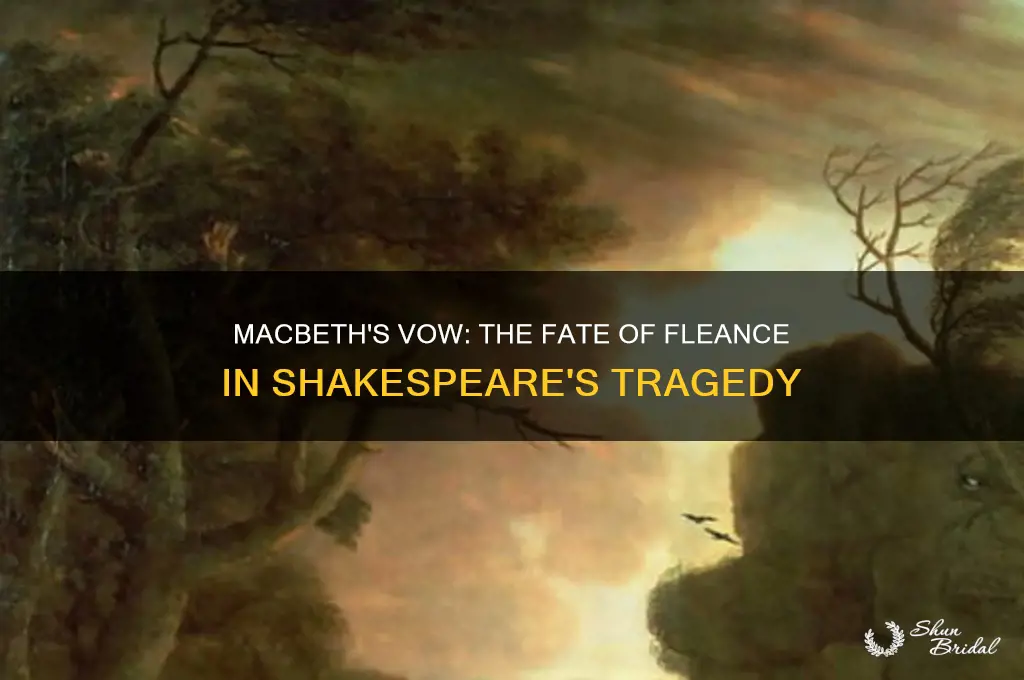 does macbeth vow to kill fleance