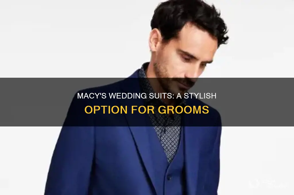 does macys do wedding suits