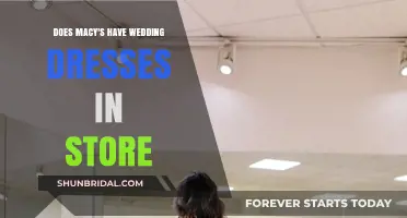 Macy's Wedding Dresses: In-Store or Online?