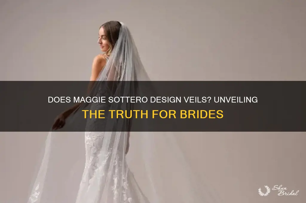 does maggie sottero make veils
