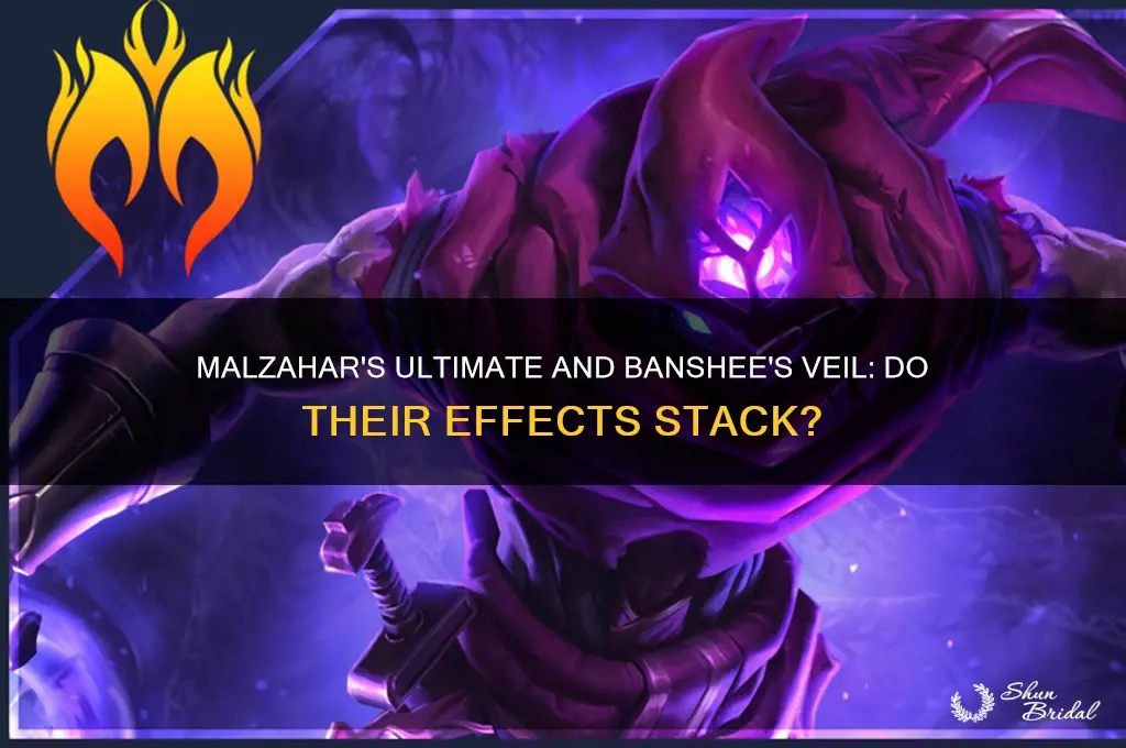 does malzahar ult and banshee veil stack