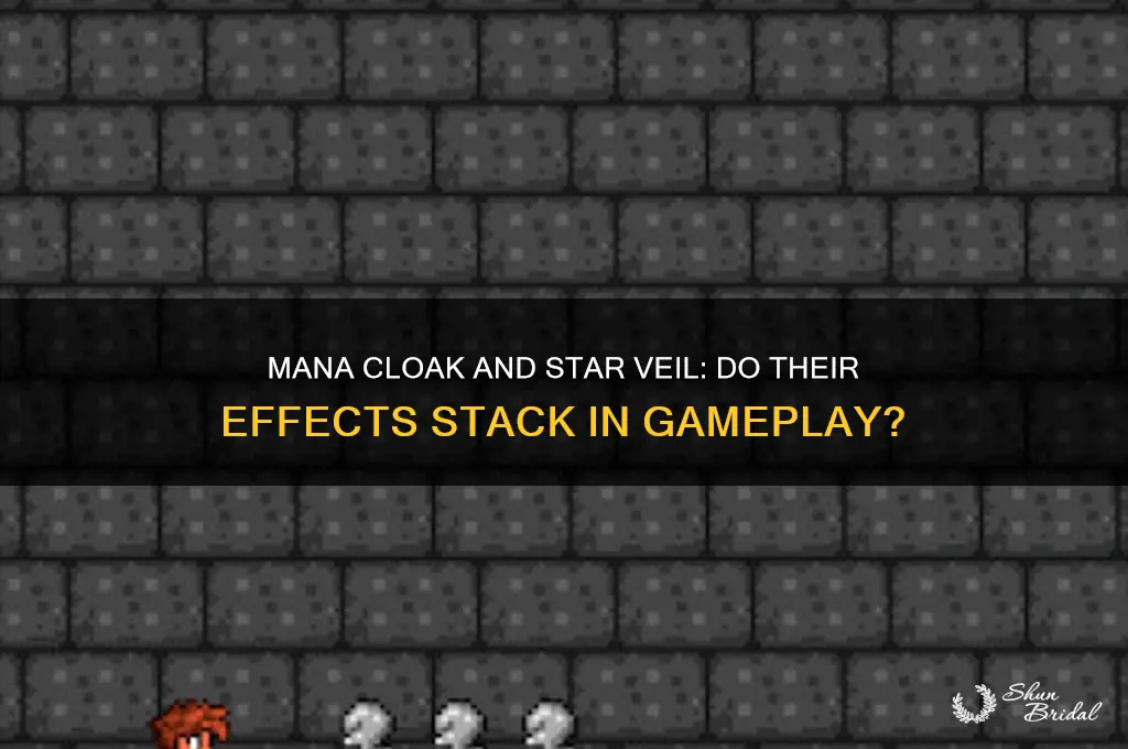 does mana cloak and star veil stack