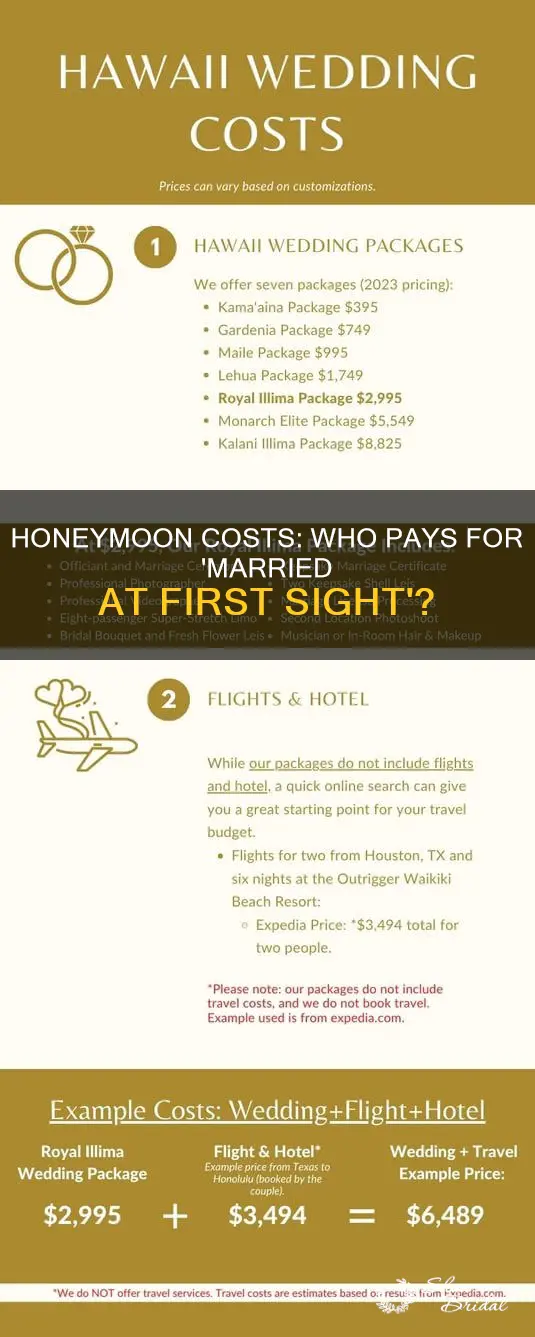 does married at first sight pay for the honeymoon