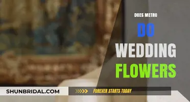 Metro's Wedding Flowers: A Dream Come True