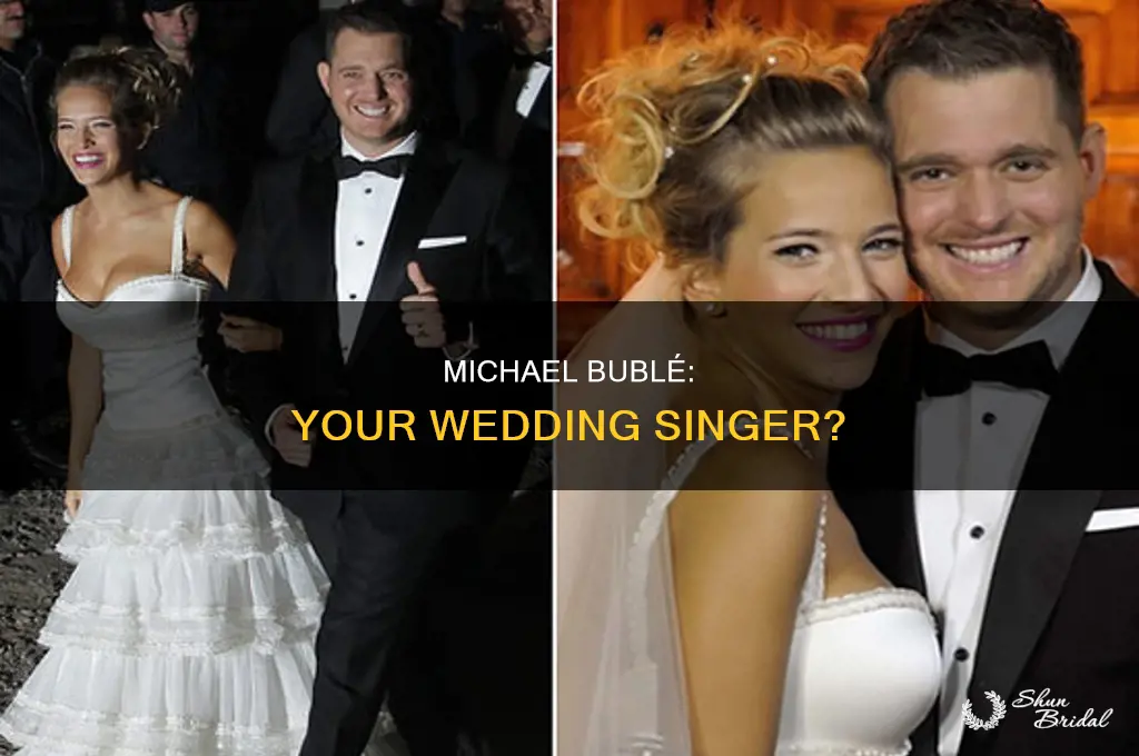 does michael buble perform at weddings