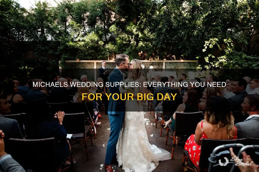 does michaels have wedding stuff