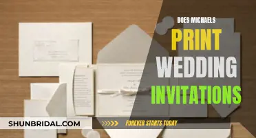 Michaels' Wedding Invitation Printing: A Comprehensive Guide