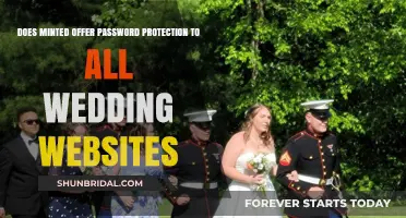 Minted Wedding Websites: Password Protection for All?