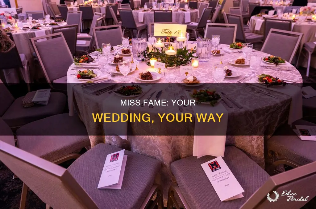 does miss fame do weddings