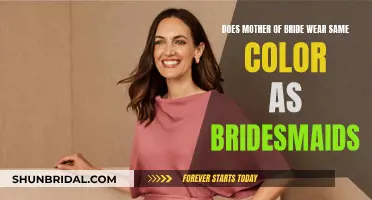 Mother of the Bride: Matching or Coordinating with Bridesmaids?