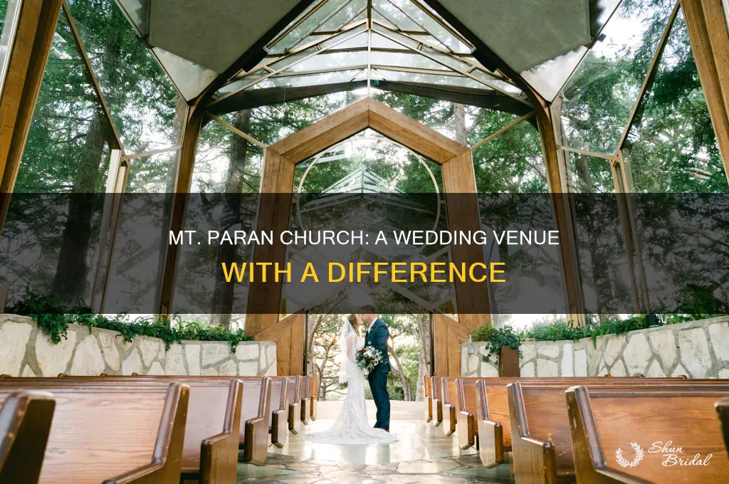 does mt paran church wedding rental